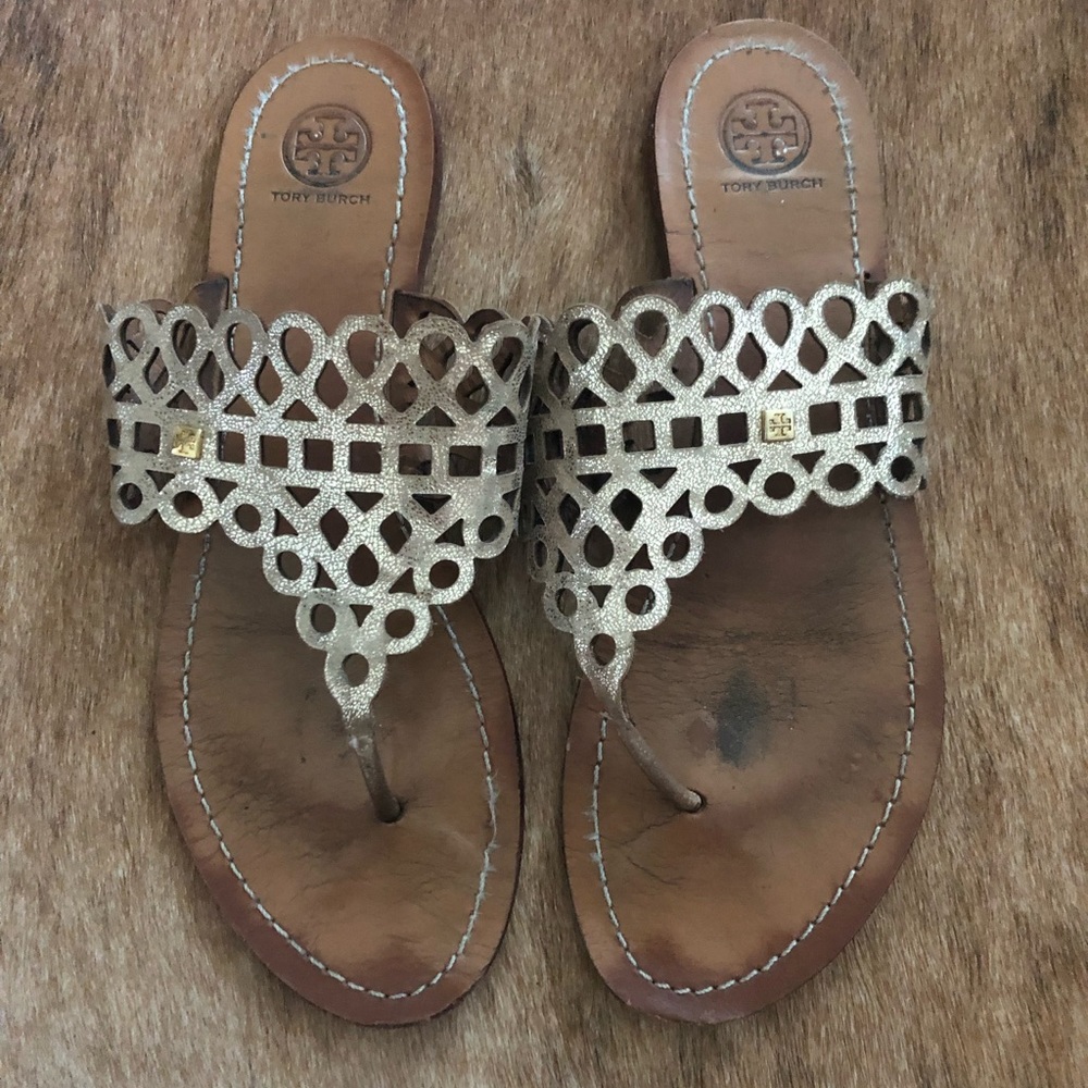 Tory Burch Gold sandals